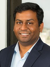 Portrait of Paari Rajendran.